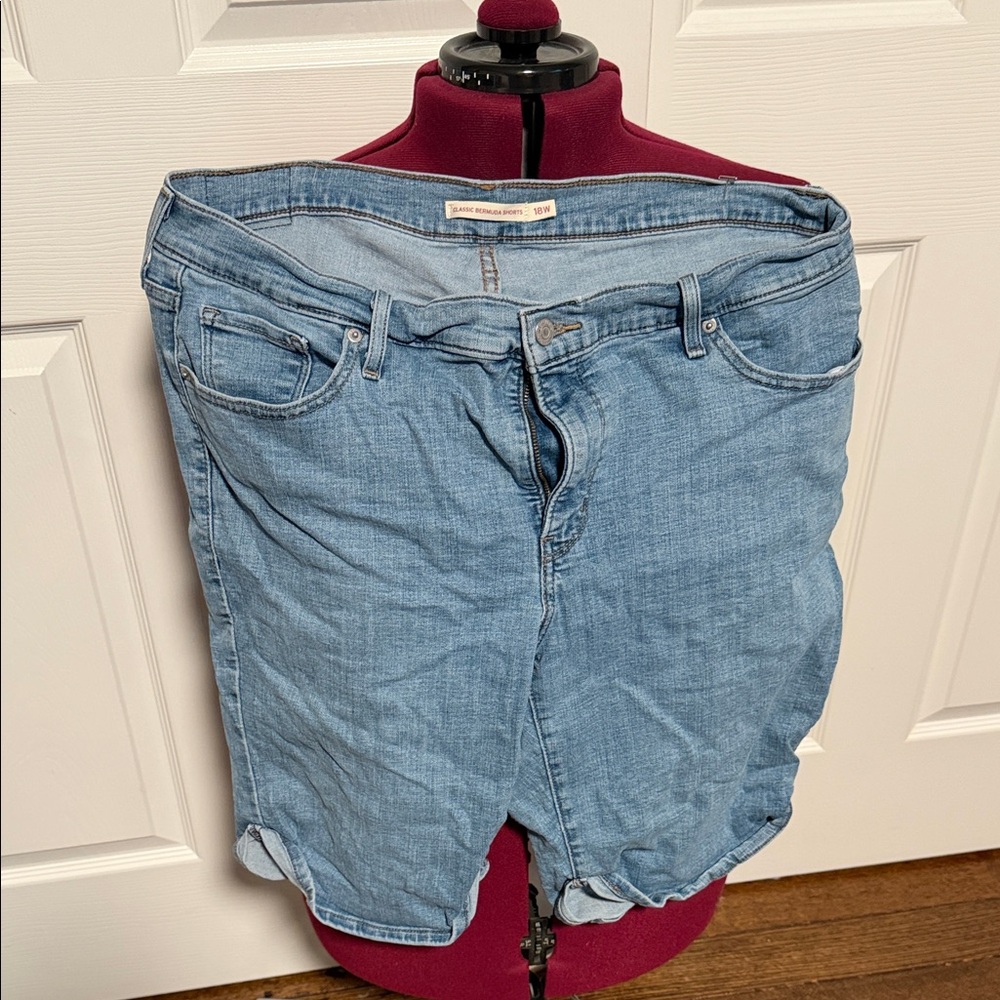 Levi's Light Blue Women's Shorts